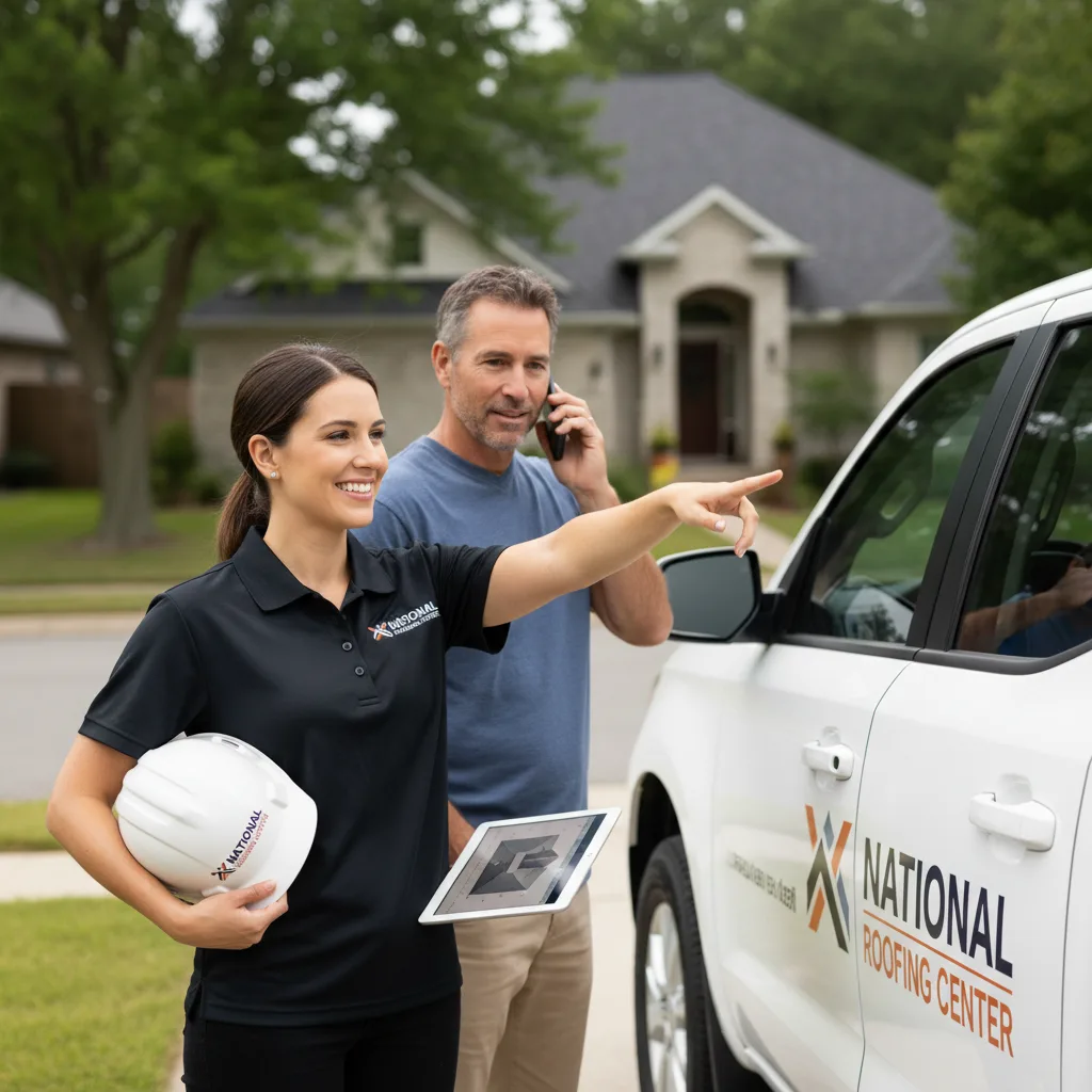 National Roofing Center customer support in Lindale